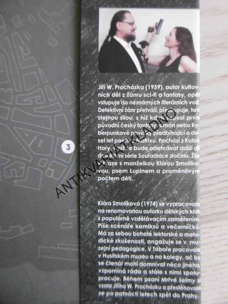 MRTVÁ ŠELMA, JIŘÍ W. PROCHÁZKA, KLÁRA SMOLÍNOVÁ, **an