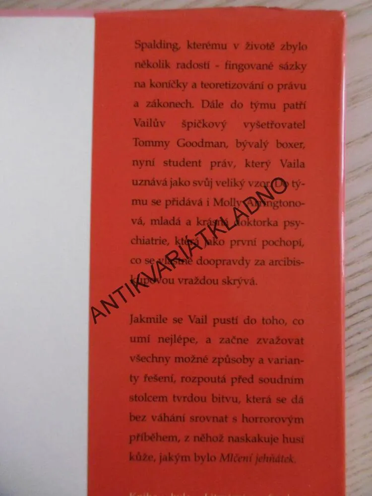 PRIMÁRNÍ STRACH, WILLIAM DIEHL, **an