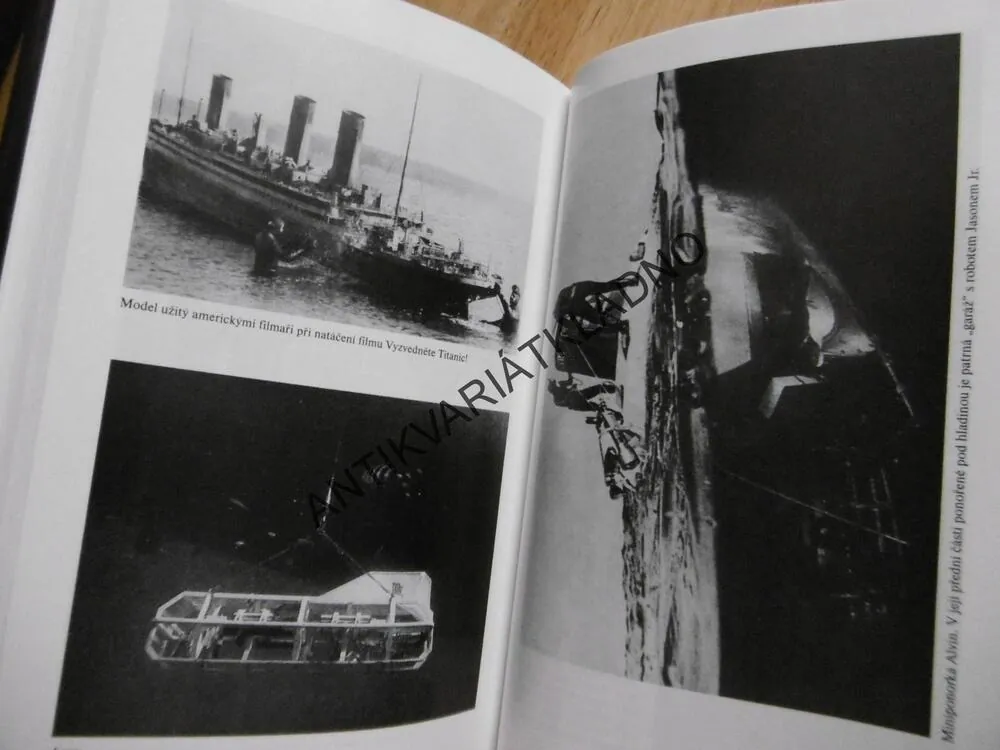 TITANIC, NÁMOŘNÍ LOĎ, MILOŠ HUBÁČEK,