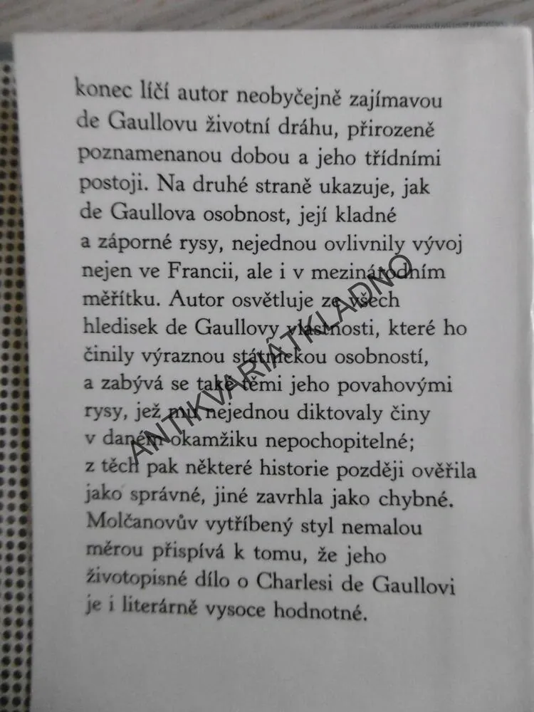 GENERÁL DE GAULLE, N. N. MOLČANOV, **an