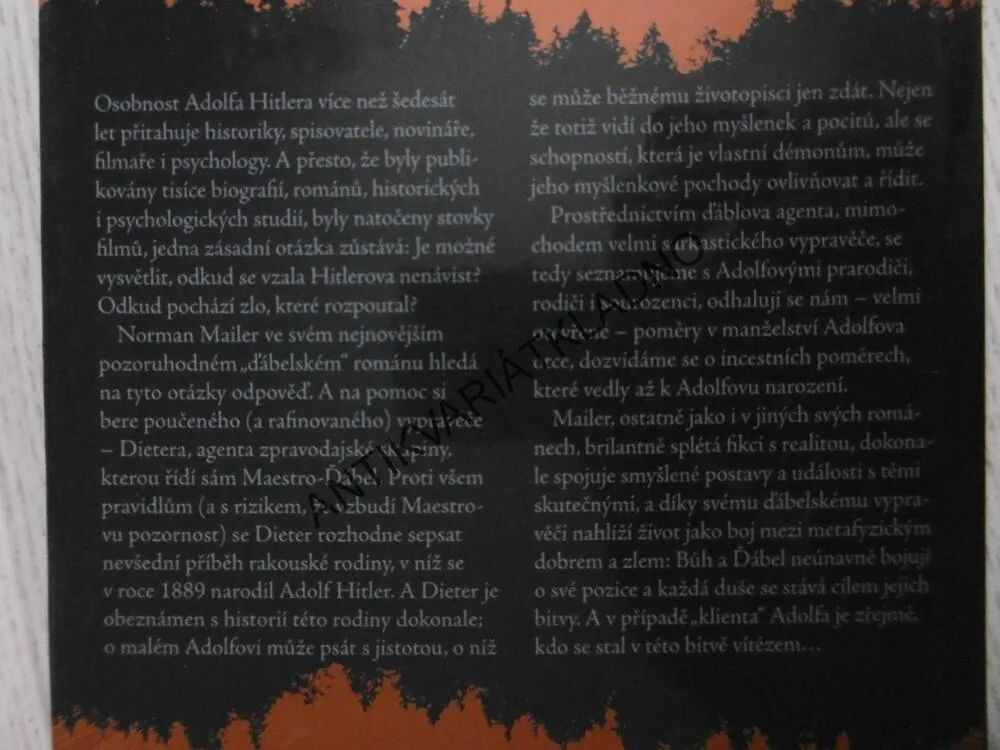 LESNÍ ZÁMEK ANEB HITLERŮV PŘÍZRAK, NORMAN MAILER, **an