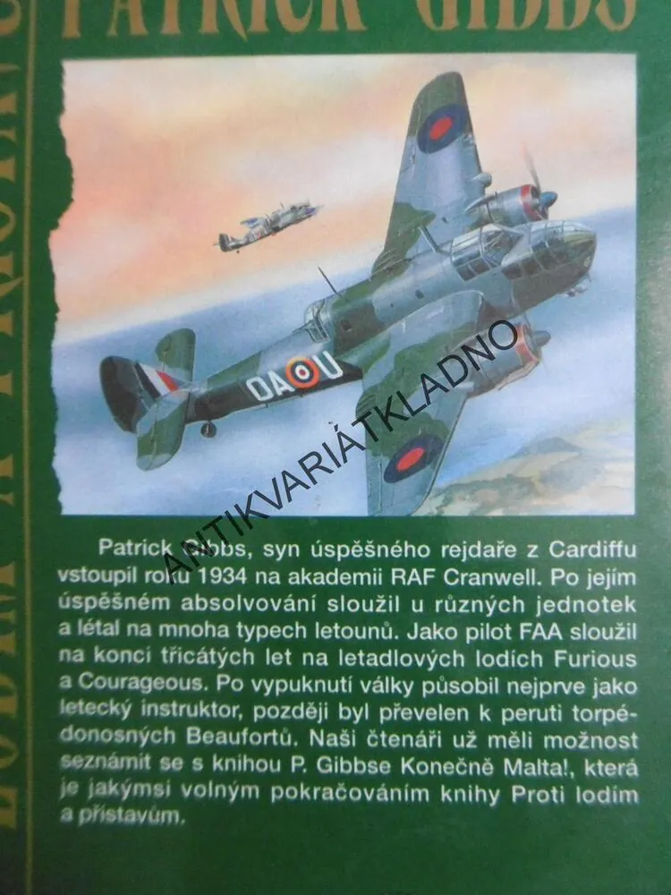 PROTI LODÍM A PŘÍSTAVŮM, PATRICK GIBBS, **an