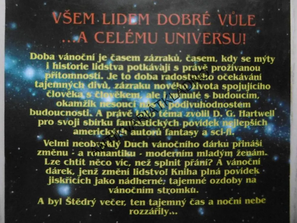 VÁNOČNÍ HVĚZDY, DAVID G. HARTWELL, **an