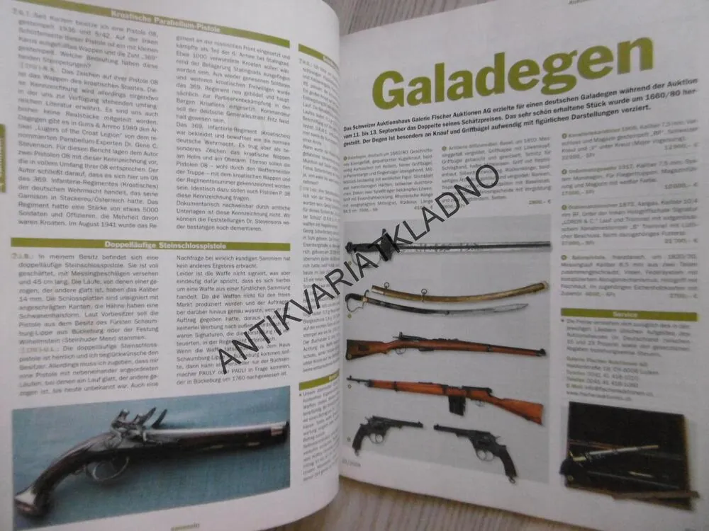 DWJ -DEUTSCHES WAFFEN-JOURNAL, 1/09, NĚMECKY, ČASOPIS ,ZBRANĚ, 