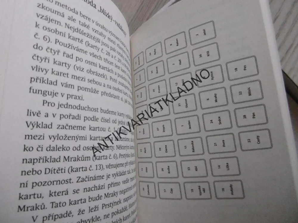 VYKLÁDACÍ KARTY LENORMAND, + KNIHA, **an