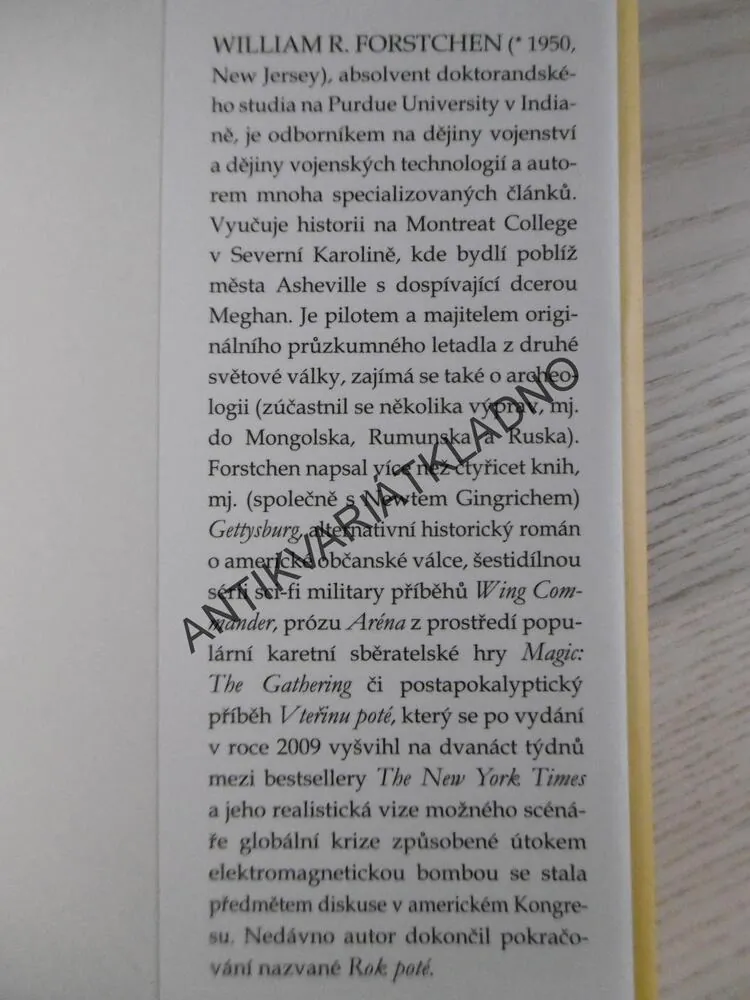 SLOUP DO NEBE, WILLIAM R. FORSTCHEN, **an