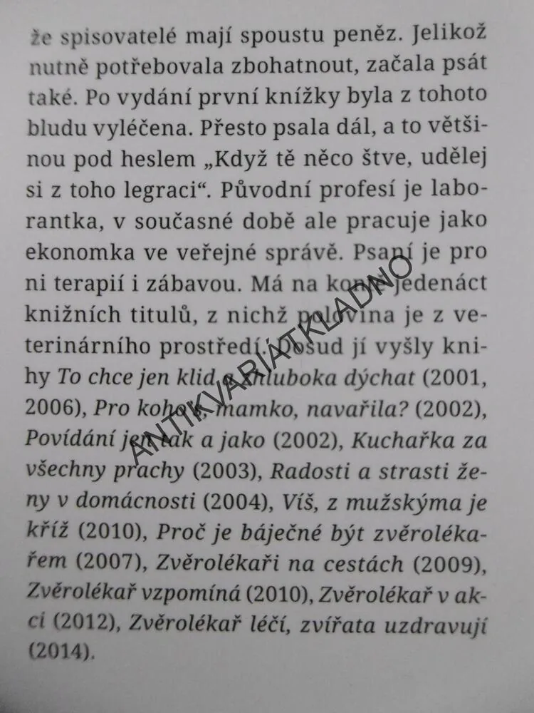 DO ŽÍŽAL SE NEKOUŠE!, ALENA HRACHOVCOVÁ, **an