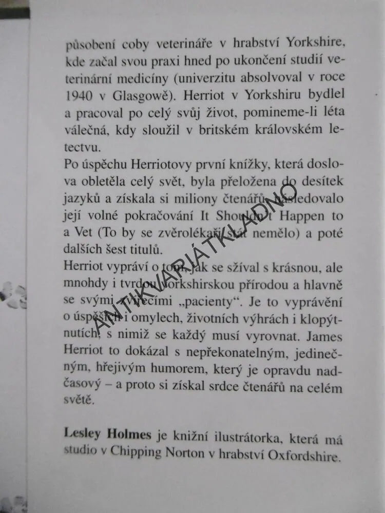 MOJE NEJMILEJŠÍ PSÍ HISTORKY, JAMES HERRIOT, **an