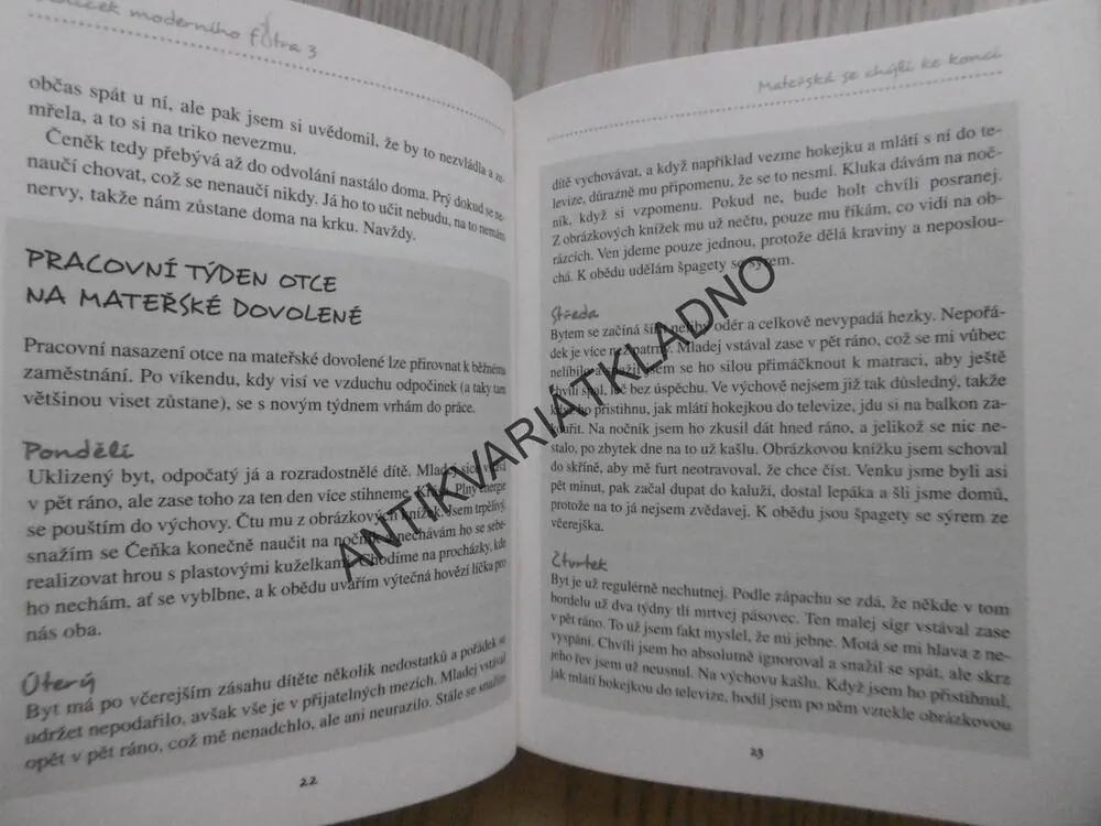 DENÍČEK MODERNÍHO FOTRA 3 ANEB HISTORKY Z RODIČOVSKÉHO PODSVĚTÍ, DOMINIK LANDSMAN, **an