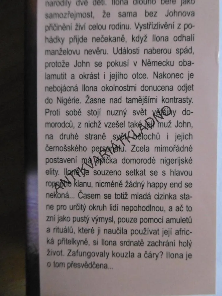 BÍLÁ ČARODĚJKA, ILONA MARIA HILLIGES