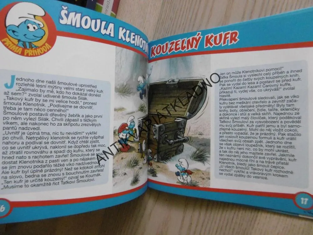 ŠMOULOVÉ, ŠMOULA KLENOTNÍK, POVOLÁNÍ SVĚTA, 36. **an