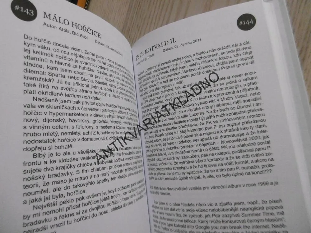 1000 VĚCÍ, CO MĚ SEROU, VOL. 1, **an
