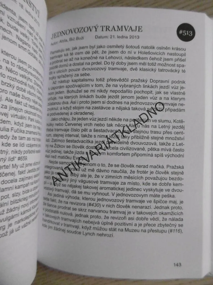1000 VĚCÍ, CO MĚ SEROU, VOL. 3, **an