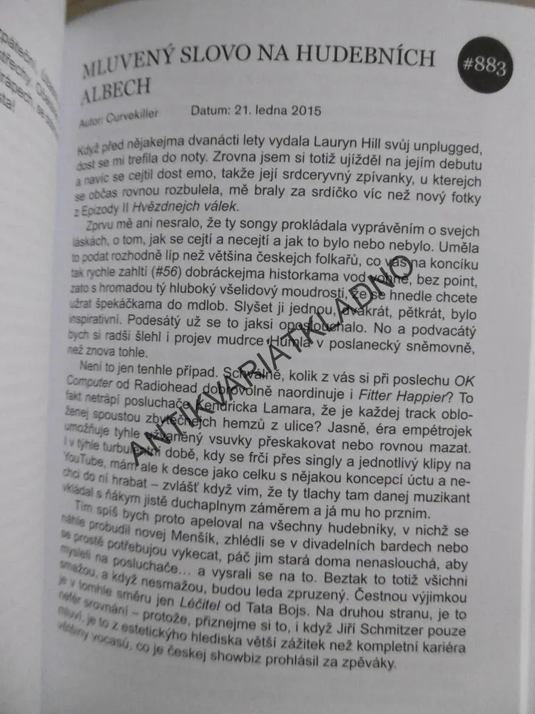 1000 VĚCÍ, CO MĚ SEROU, VOL. 5, **an
