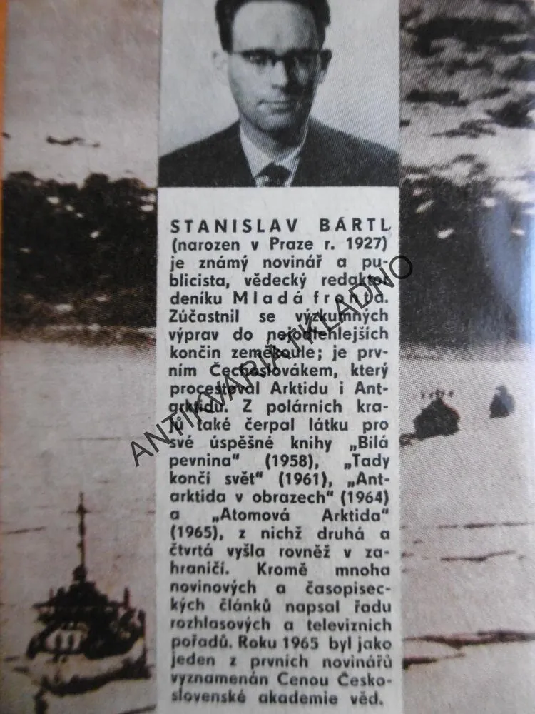 ZKÁZA ČERNÉ ESKADRY, STANISLAV BÁRTL, **an