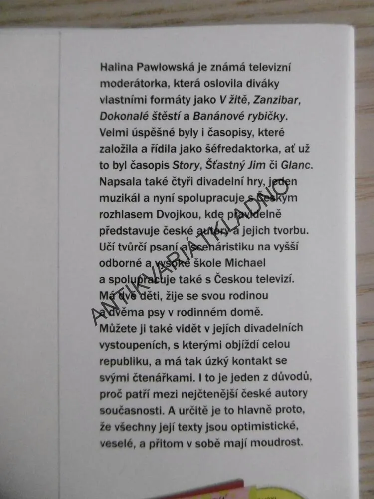 ZÁŽITKY Z KARANTÉNY, HALINA PAWLOWSKÁ, **an