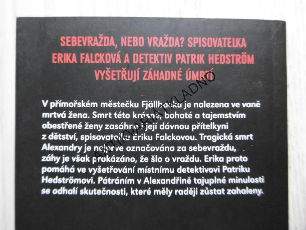 LEDOVÁ PRINCEZNA, CAMILLA LÄCKBERG, **an
