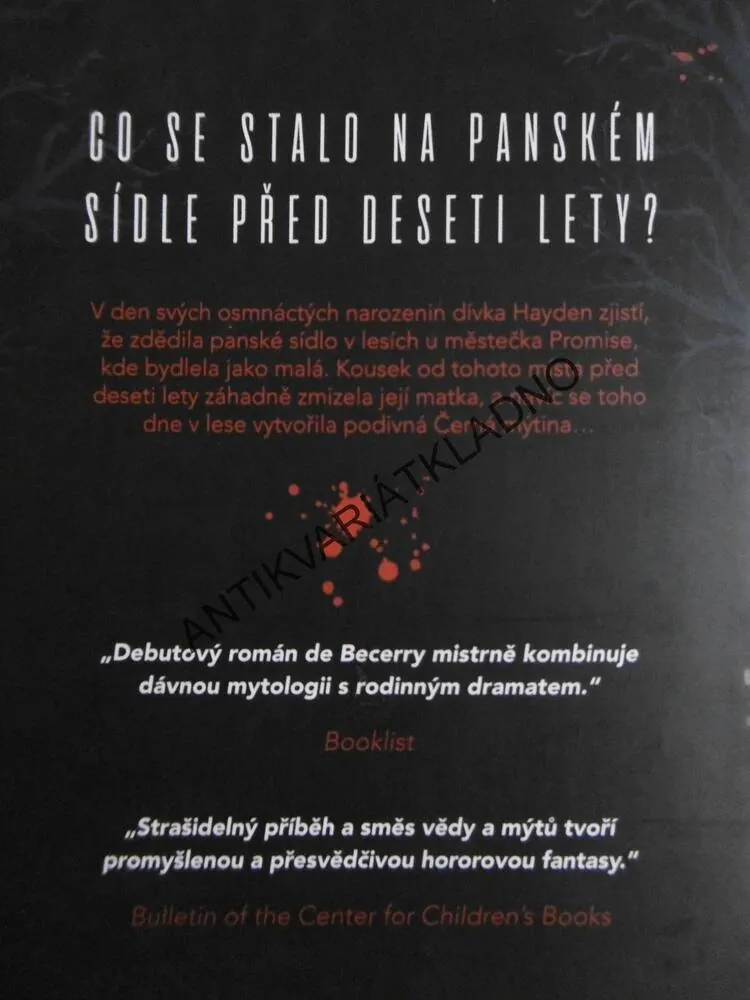 CO SE SKRÝVÁ V LESÍCH, KATYA DE BECERRA, **an