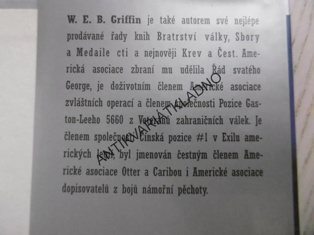 POSLEDNÍ HRDINOVÉ, W. E. B. GRIFFIN, **an