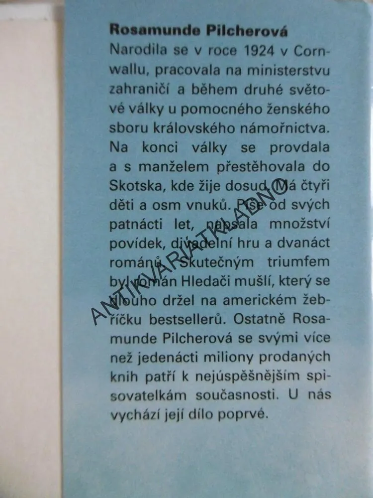 HLEDAČI MUŠLÍ, ROSAMUNDE PILCHER, **an