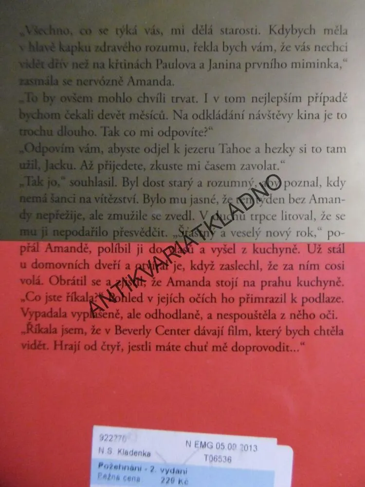 POŽEHNÁNÍ, DANIELLE STEEL, **an