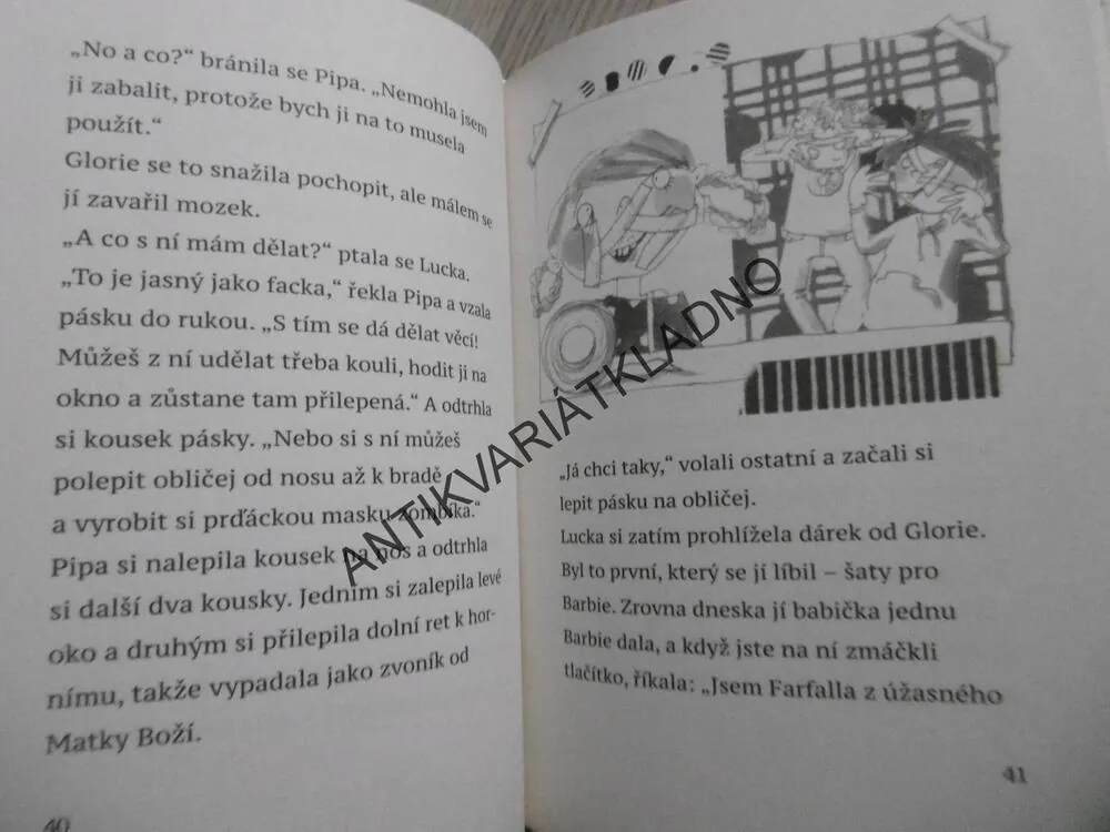 PIPA PEPRKORNOVÁ, VE ŠKOLE, CHARLOTTE HABERSACKOVÁ, **an