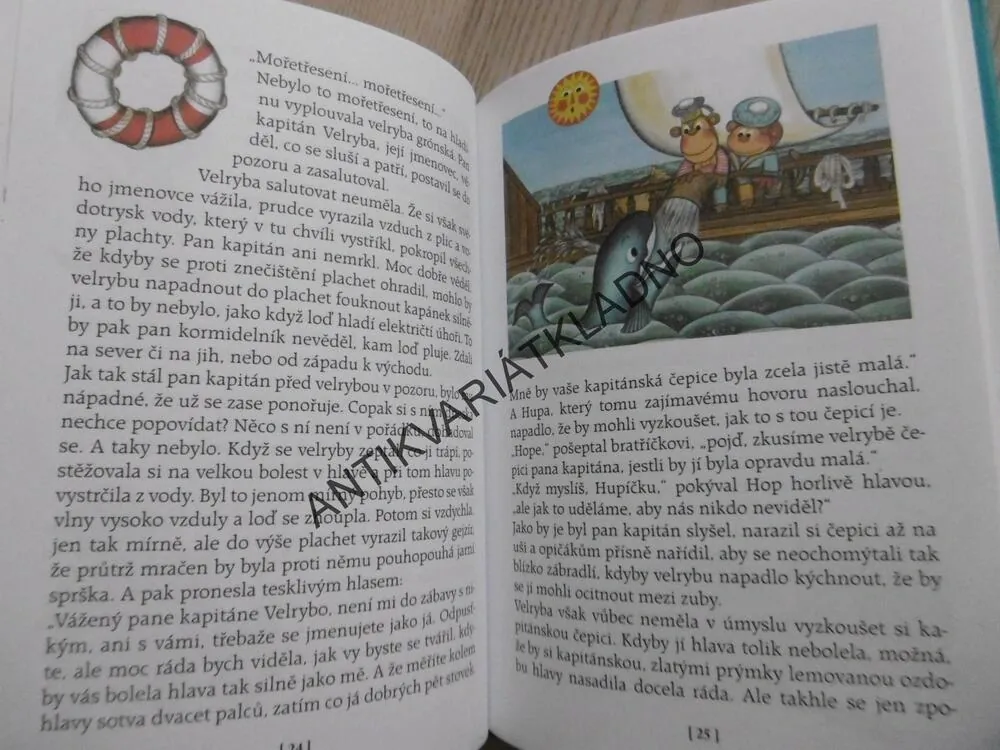 HUP A HOP NA MOŘI, JIŘÍ KAFKA, **an