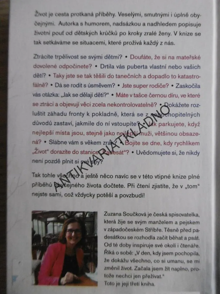 BĚH ŽIVOTA S ÚSMĚVEM, ZUZANA SOUČKOVÁ, **an