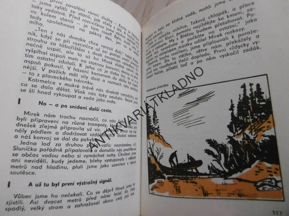 PRÁZDNINY NA VODĚ, VÁCLAV VLČEK, **an