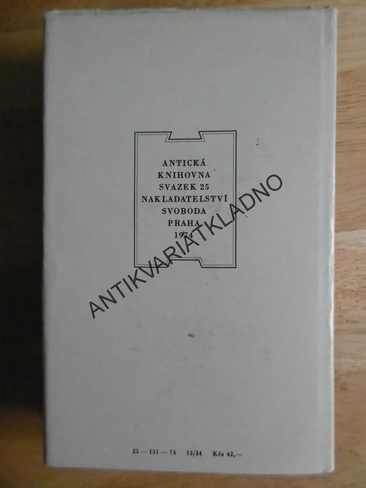 OVIDIUS PROMĚNY, ANTICKÁ KNIHOVNA