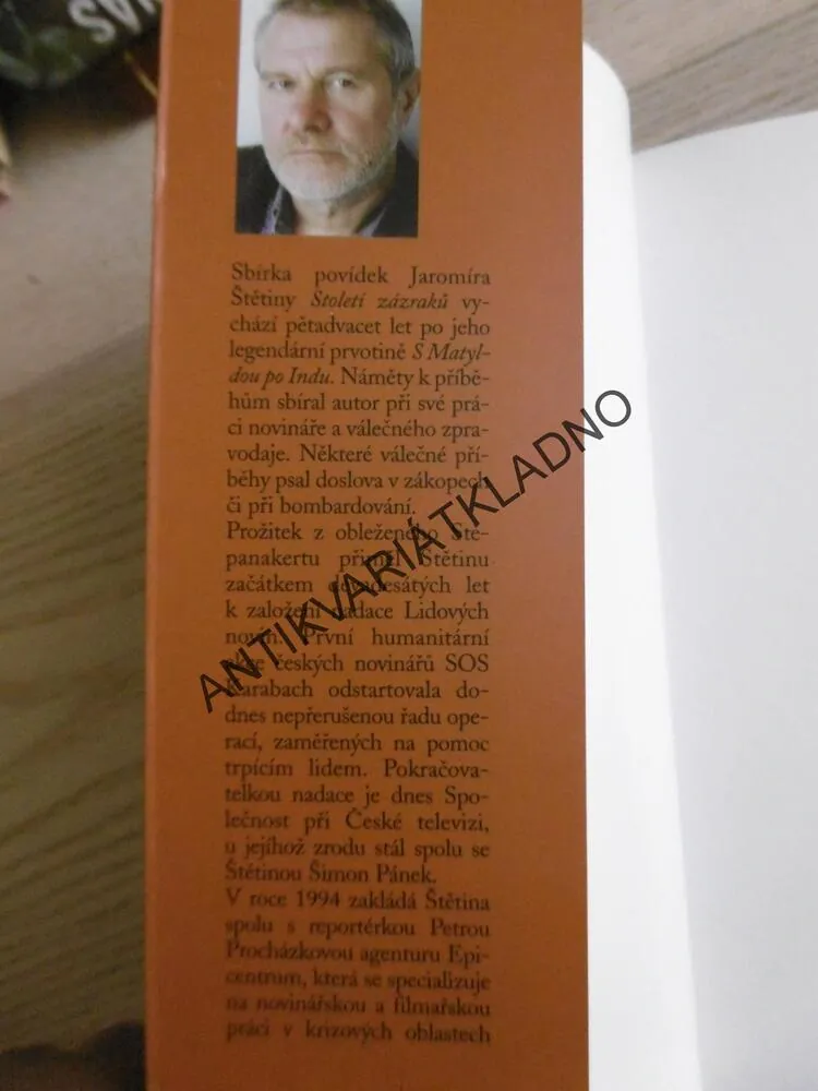 STOLETÍ ZÁZRAKŮ, JAROMÍR ŠTĚTINA, **an