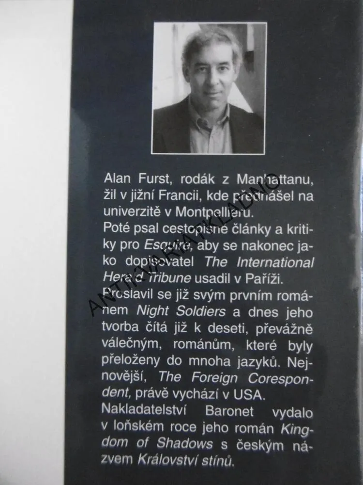 KREV VÍTĚZSTVÍ, ALAN FURST, **an