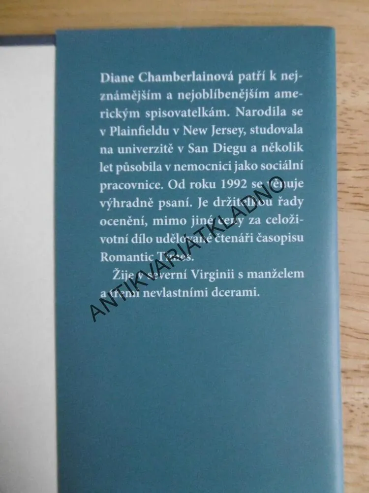 UTAJENÁ SESTRA, DIANE CHAMBERLAINOVÁ