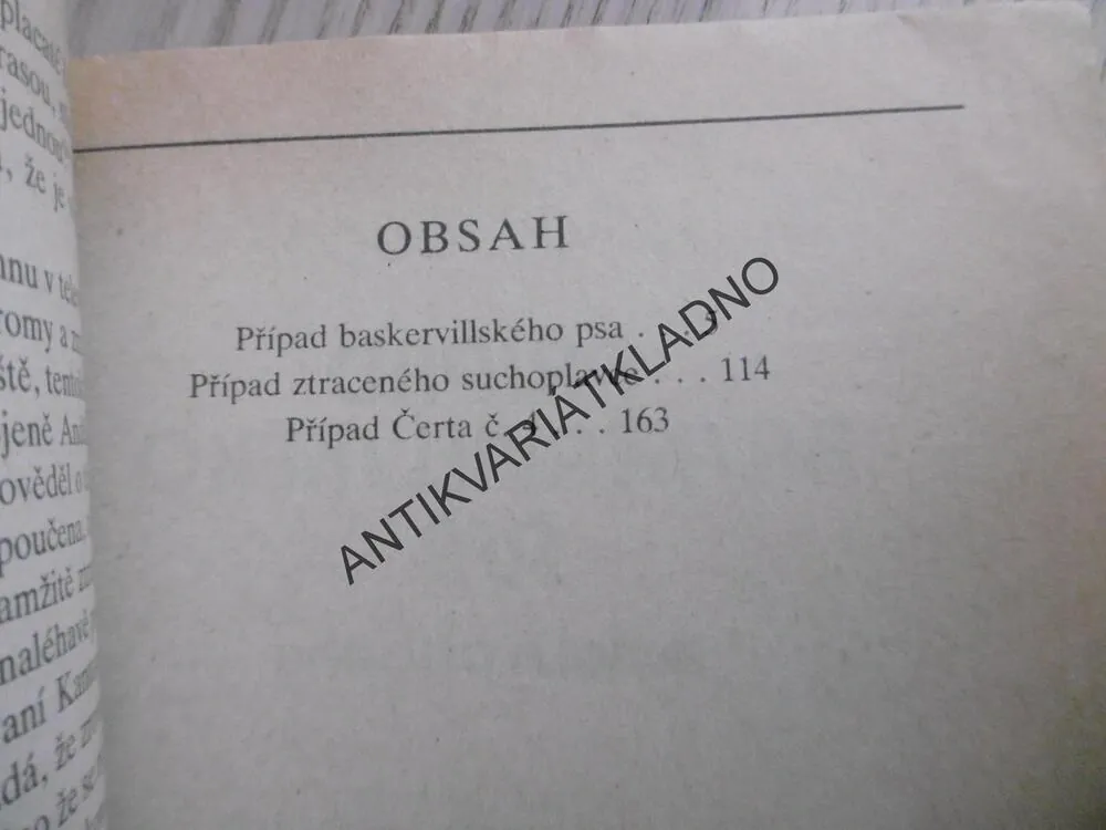 PŘÍPAD BASKERVILLSKÉHO PSA A DALŠÍ PŘÍBĚHY, LUDVÍK SOUČEK, **an