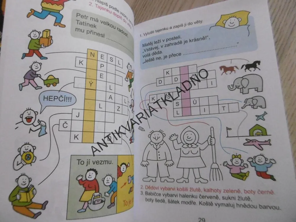 DOMÁCÍ PROCVIČOVÁNÍ, ČEŠTINA A MATEMATIKA, 1. TŘÍDA, IVA NOVÁKOVÁ