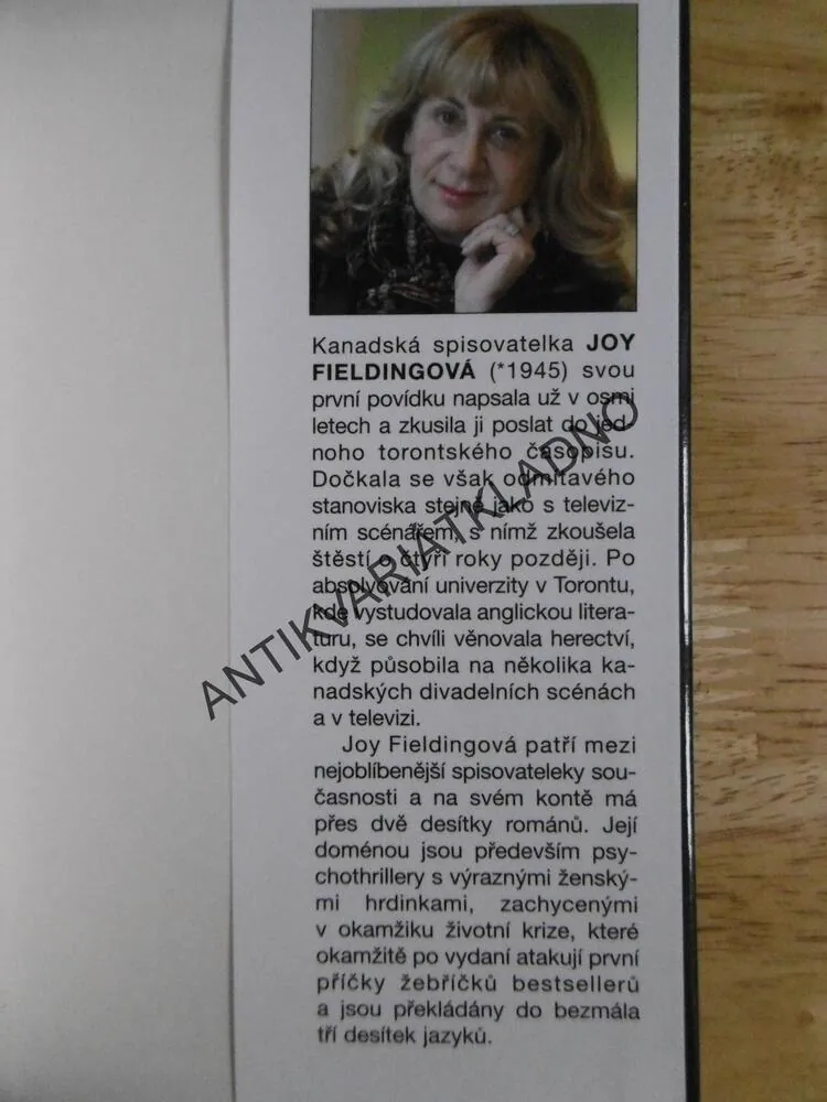 POTOK STÍNŮ, JOY FIELDINGOVÁ, **an
