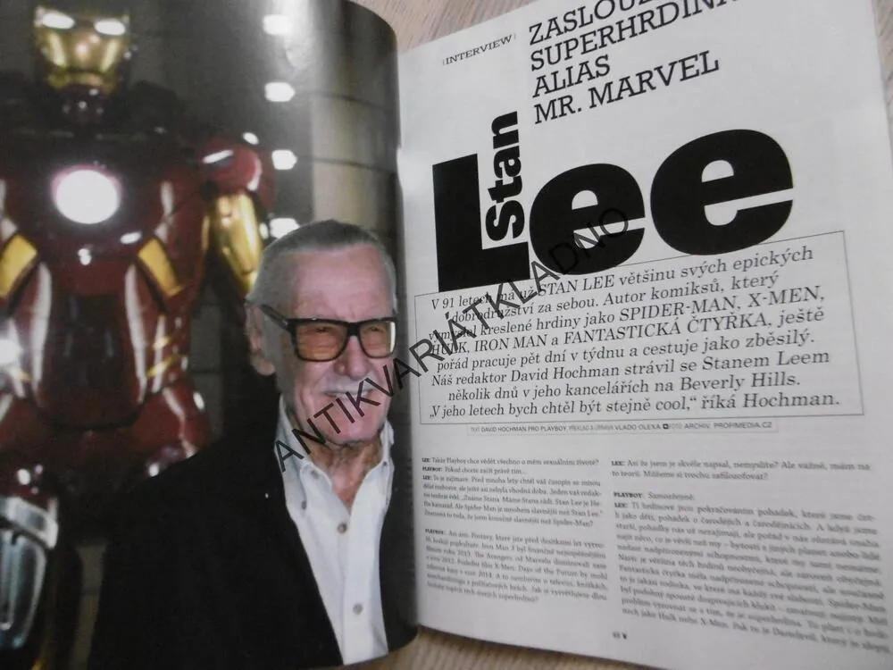 PLAYBOY, 9/2014, STAN LEE