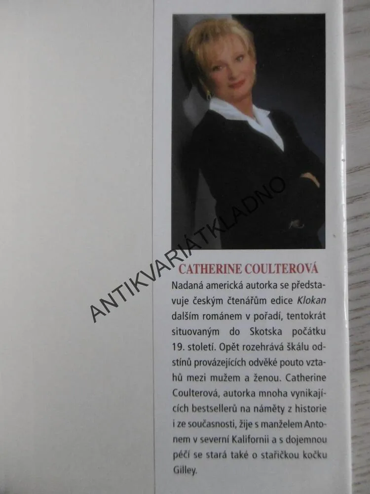 BOHATÁ NEVĚSTA, CATHERINE COULTEROVÁ, **an
