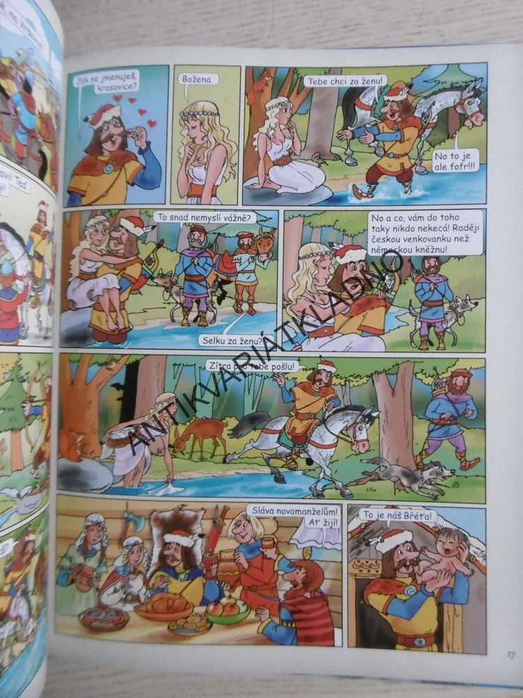 STARÉ POVĚSTI ČESKÉ, OBRÁZKOVÉ ČTENÍ, komiks, MARTIN PITRO, **an