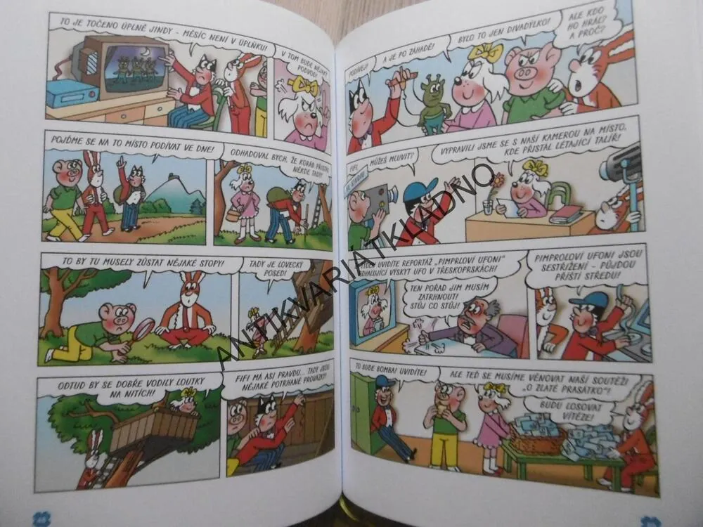 ČTYŘLÍSTEK A KOUZELNÝ KLOBOUK, NĚMEČEK, **an