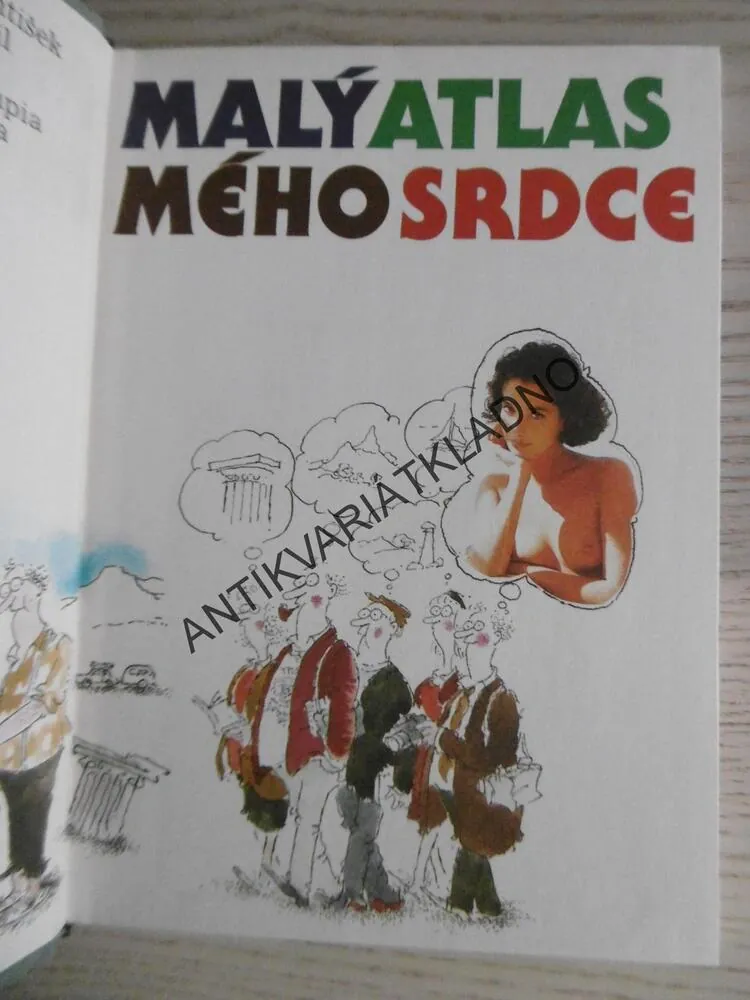 MALÝ ATLAS MÉHO SRDCE, FRANTIŠEK NEPIL, 1991, RENČÍN, **an