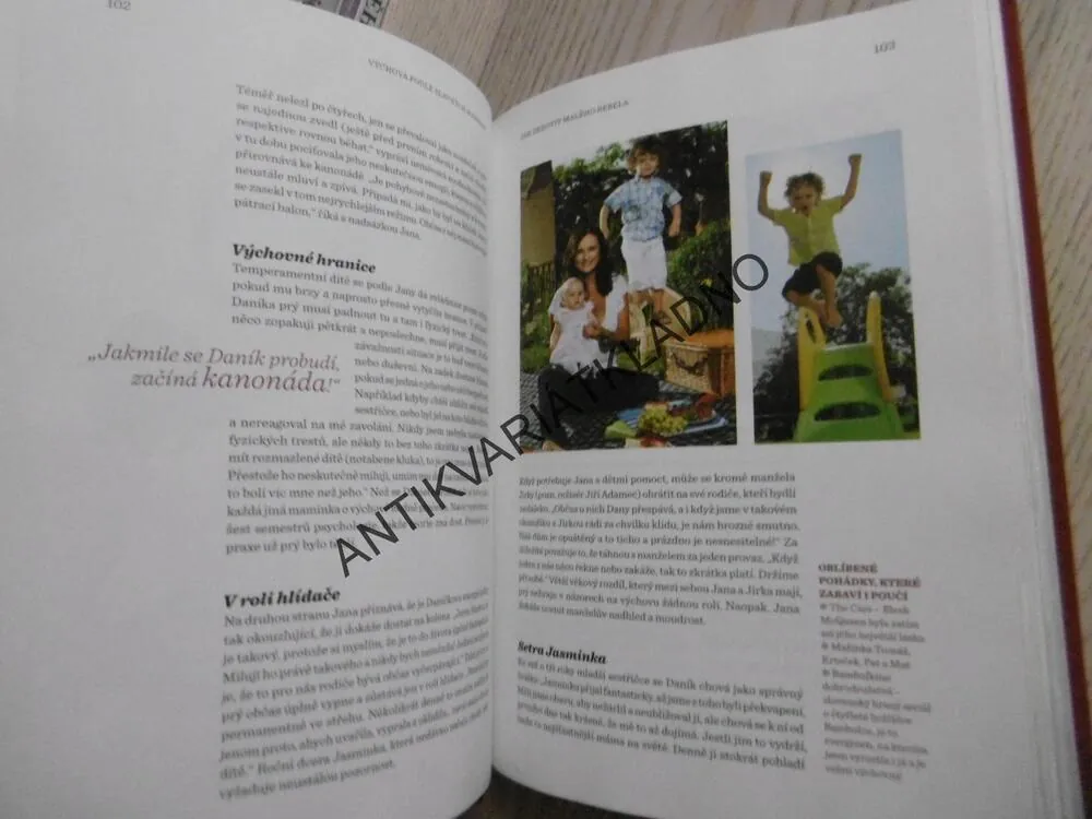 VÝCHOVA PODLE SLAVNÝCH MAMINEK, MARKÉTA BEHINOVÁ, **an