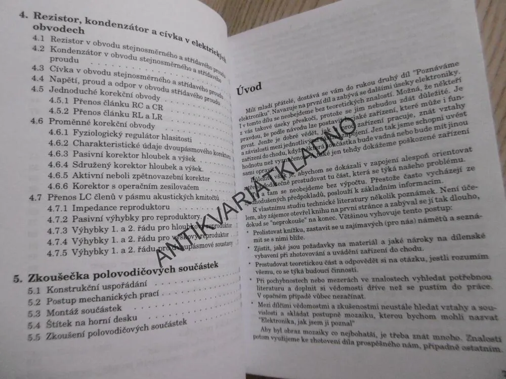 POZNÁVÁME ELEKTRONIKU II., VÁCLAV MALINA