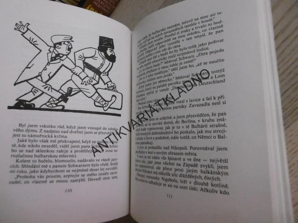 PROCHÁZKA PŘES HRANICE, PRVNÍ DEKAMERON, JAROSLAV HAŠEK, **an
