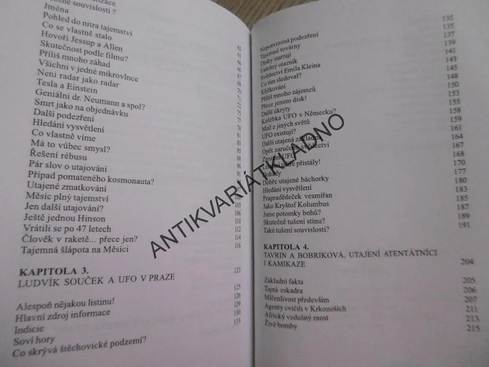 SETKÁNÍ S TAJEMSTVÍM, PAVEL TOUFAR, **an