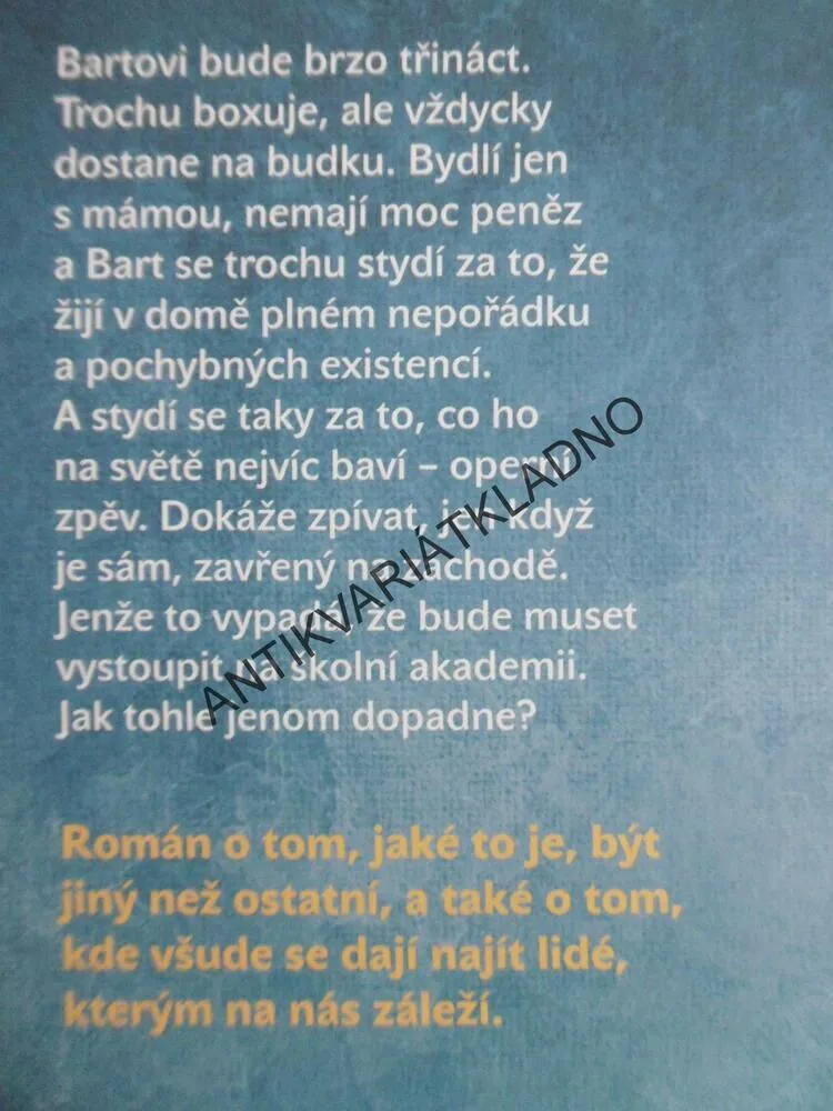 BALADA O ZLOMENÉM NOSU, ARNE SVINGEN, **an