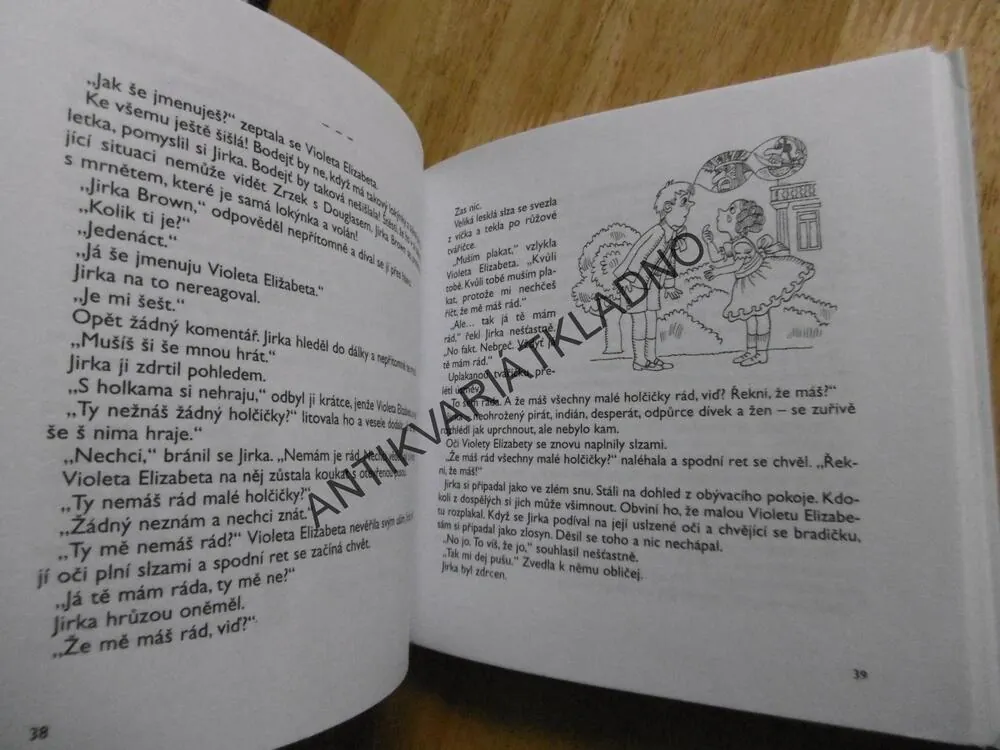 JIRKA V HLAVNÍ ROLI, RICHMAL CROMPTONOVÁ, STECKER