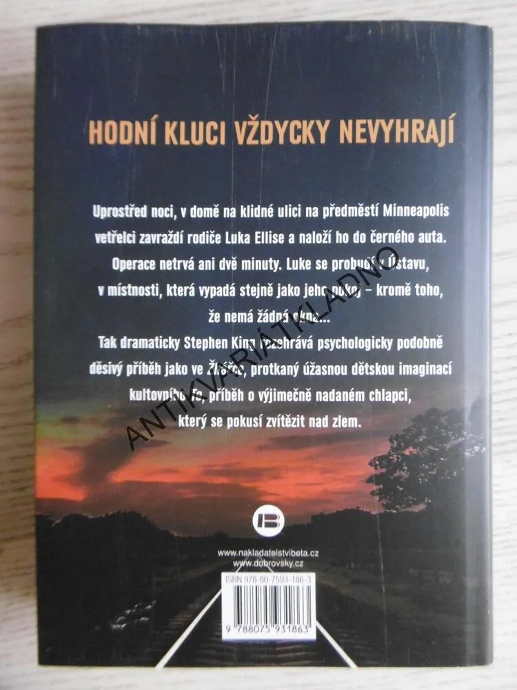 ÚSTAV, STEPHEN KING, **an