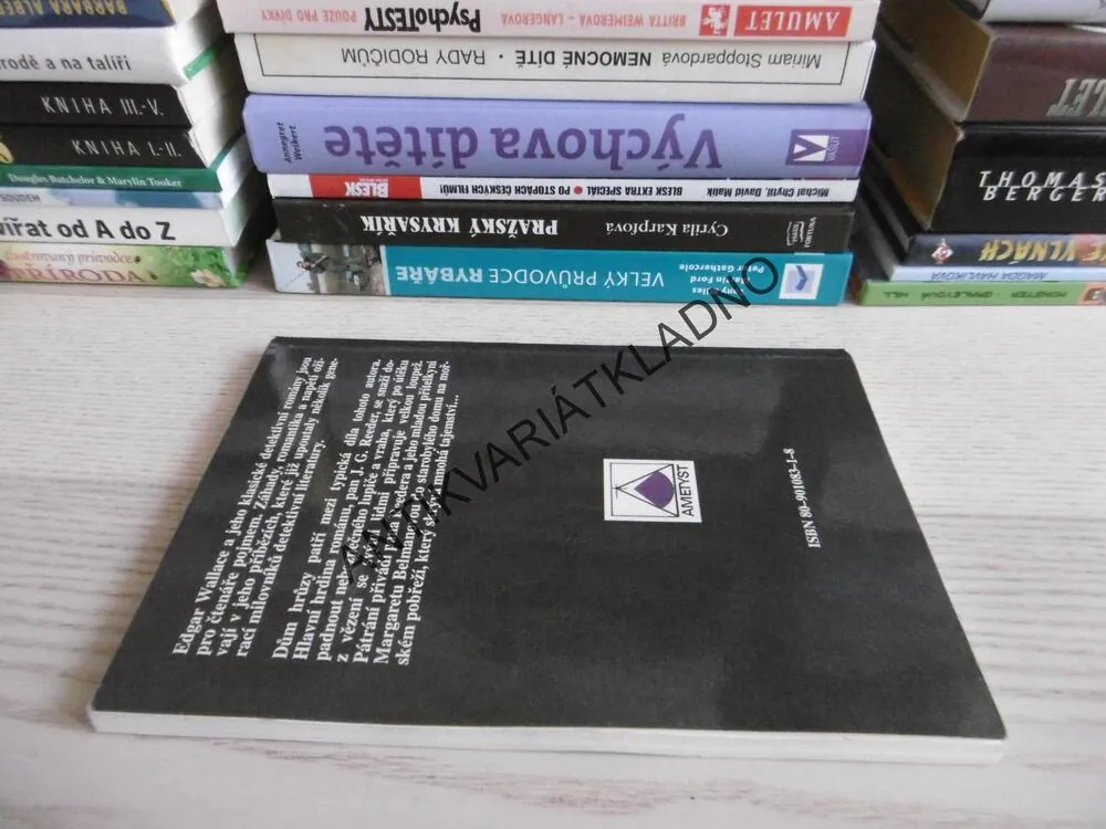 DŮM HRŮZY, EDGAR WALLACE, **an