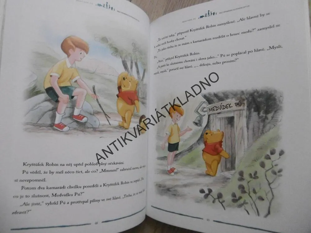 MEDVÍDEK PÚ, MILÉ VZPOMÍNÁNÍ NA STOKORCOVÝ LES, WALT DISNEY, **an